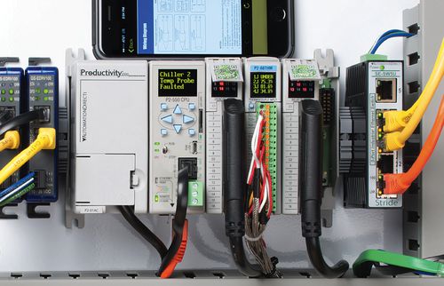 Sterowniki zaawansowane mogą być wykorzystane do zbierania danych z dyskretnych, analogowych i inteligentnych urządzeń brzegowych w aplikacjach sieci IIoT.