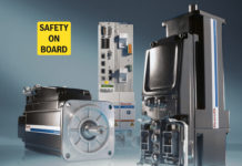 Rozwiązanie SafeMotion w technologii zdecentralizowanych napędów IndraDrive Mi